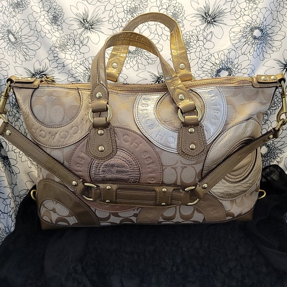 Coach Patent Leather HandBag